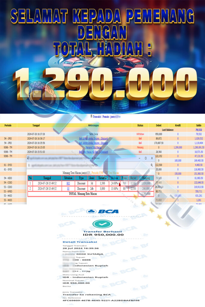 BUKTI JACKPOT OTAKJITU DI TOGEL ONLINE MACAU 