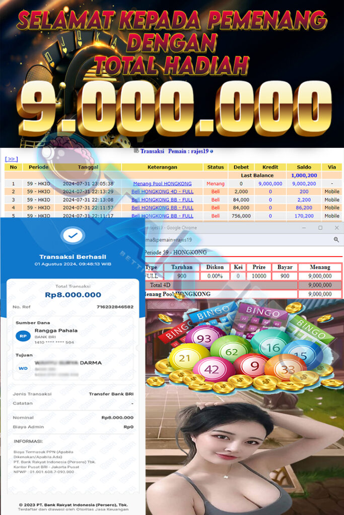 BUKTI JACKPOT OTAKJITU DI TOGEL ONLINE HONGKONG